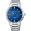 Seiko Presage Cocktail Time "The Aviation" 39.5mm Blue Dial Steel Bracelet Watch