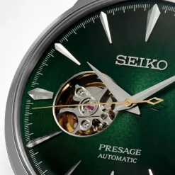 Seiko Presage Cocktail Time Grasshopper 40.5mm Green Dial Bracelet Watch