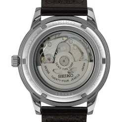 Seiko Presage Style 60's 40.8mm Brown Dial & Leather Strap Watch