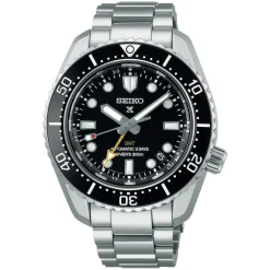 Seiko Prospex 1969 Diver&rsquo;s Modern Re-Interpretation GMT 42mm Black Dial Watch