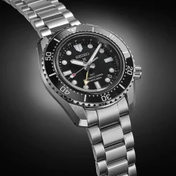 Seiko Prospex 1969 Diver&rsquo;s Modern Re-Interpretation GMT 42mm Black Dial Watch