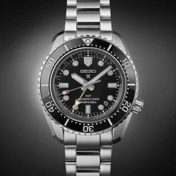 Seiko Prospex 1969 Diver&rsquo;s Modern Re-Interpretation GMT 42mm Black Dial Watch