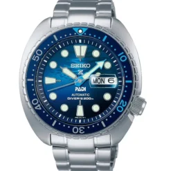Seiko Prospex &lsquo;Deep Blue&rsquo; King Turtle Padi Special Edition 45mm Blue Dial Watch