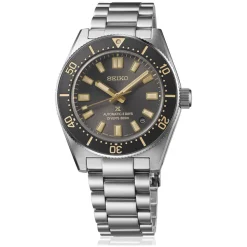 Seiko Prospex 1965 Revival Diver&rsquo;s 40mm Tide Grey Dial Steel Bracelet Watch