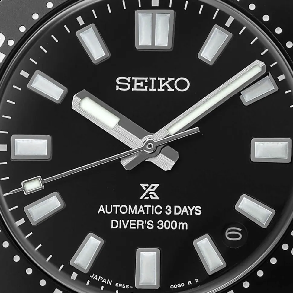 Seiko Prospex 1965 Revival Diver’s 40mm Cove Black Dial Steel Bracelet Watch