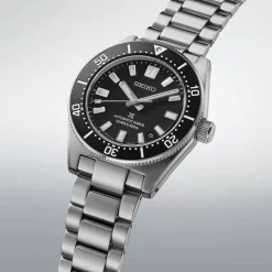 Seiko Prospex 1965 Revival Diver’s 40mm Cove Black Dial Steel Bracelet Watch