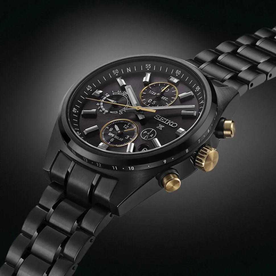 Seiko Prospex GPS Solar Chronograph Speedtimer Limited Edition 100th Anniversary 42mm Watch