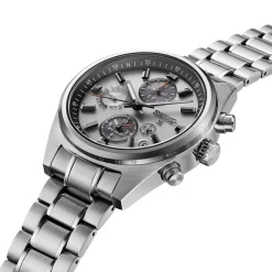 Seiko Prospex GPS Solar Chronograph Speedtimer 42mm Silver Dial Stainless Steel Bracelet Watch