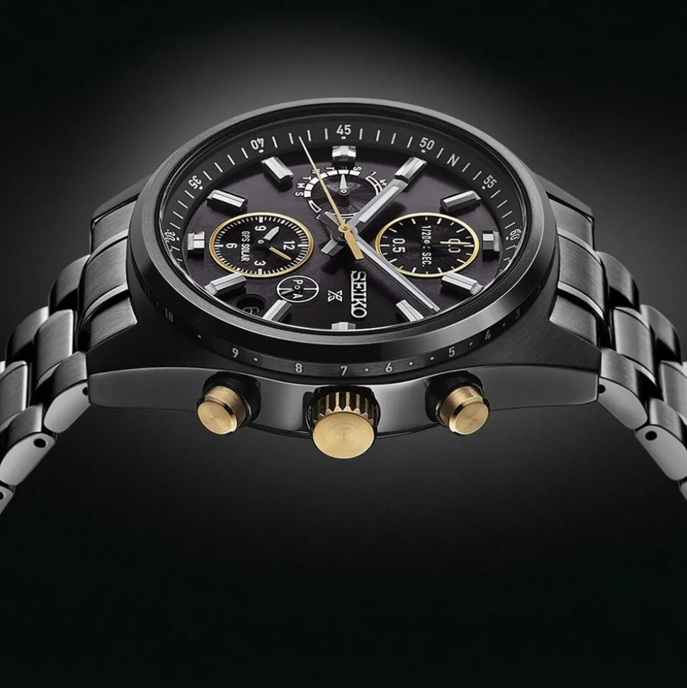 Seiko Prospex GPS Solar Chronograph Speedtimer Limited Edition 100th Anniversary 42mm Watch