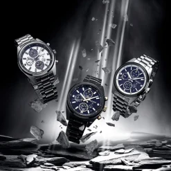 Seiko Prospex GPS Solar Chronograph Speedtimer 42mm Silver Dial Stainless Steel Bracelet Watch