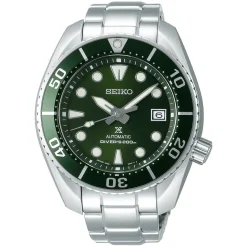 Seiko Prospex "Sumo" 45mm Green Dial Bracelet Watch