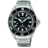Seiko Prospex 4R 'Shog-urai' Diver 41.7mm Black Dial Stainless Steel Bracelet Watch