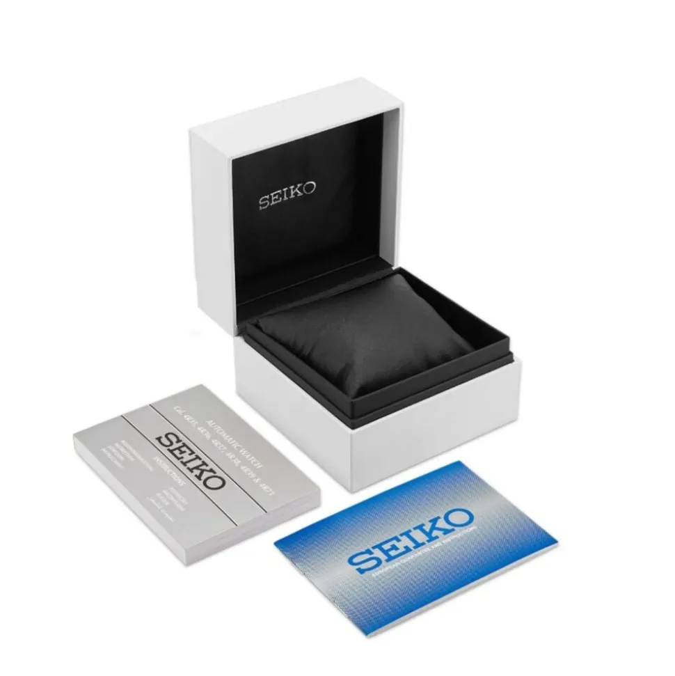 Seiko Prospex Speedtimer 42mm Solar Chrono Black & Silver Dial Bracelet Watch