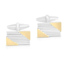 Silver-plated and Gold-plated Cufflinks