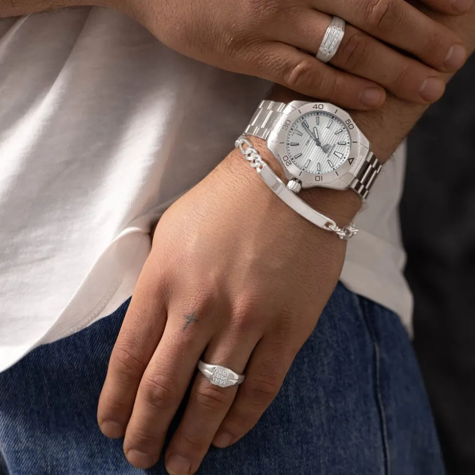 Stainless Steel Figaro Bracelet