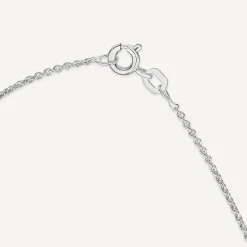 Sterling Silver 3 Stone Cubic Zirconia Graduated Pendant