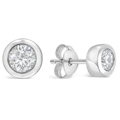 Sterling Silver and Cubic Zirconia Earrings