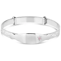 Sterling Silver Baby Bangle