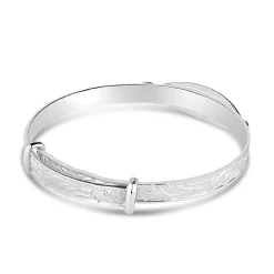 Sterling Silver Baby Bangle