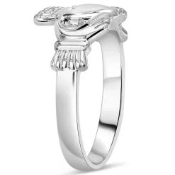 Sterling Silver Baby Claddagh Ring