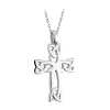 Sterling Silver Celtic Knot Cross Pendant