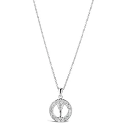 Sterling Silver Chalice Pendant (Chain Included)