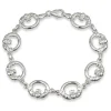 Sterling Silver Claddagh Bracelet