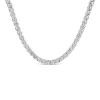 Sterling Silver Cubic Zirconia Tennis Necklet