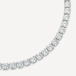 Sterling Silver Cubic Zirconia Tennis Bracelet
