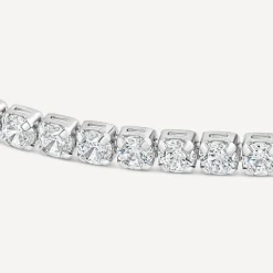 Sterling Silver Cubic Zirconia Tennis Bracelet