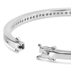 Sterling Silver Cubic Zirconia Bangle