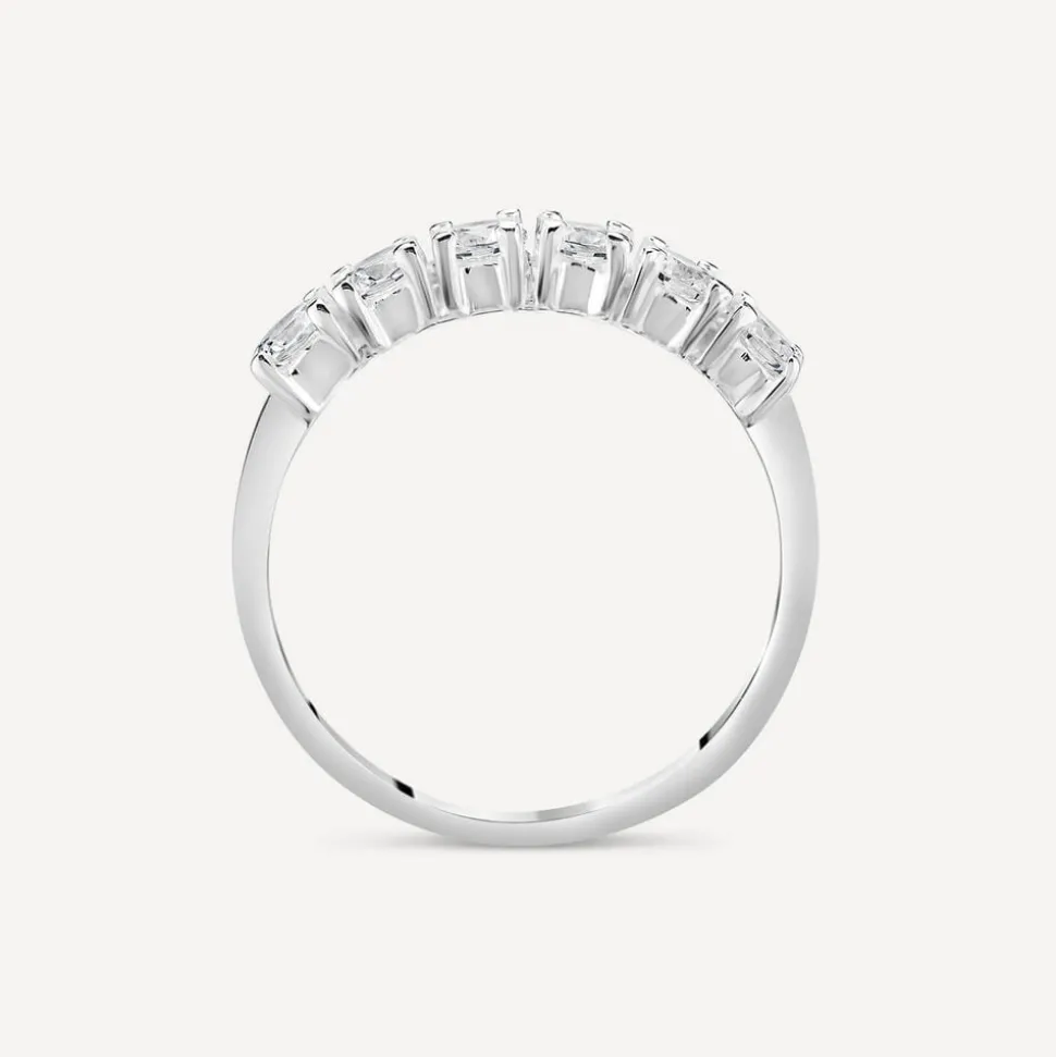 Sterling Silver Cubic Zirconia Ring