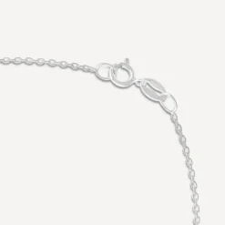 Sterling Silver Cubic Zirconia Claddagh Pendant