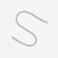 Sterling Silver Cubic Zirconia Tennis Bracelet