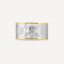Sterling Silver Gents Arda 10.8mm Flat Band