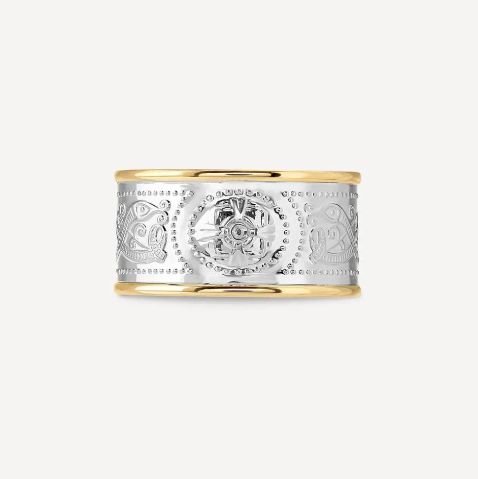 Sterling Silver Gents Arda 10.8mm Flat Band