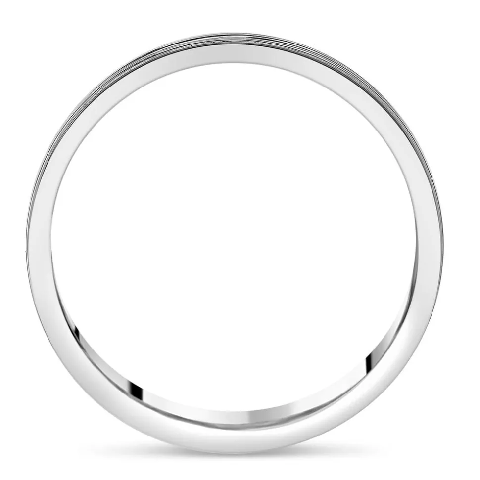 Sterling Silver Gents Arda 10.8mm Flat Band