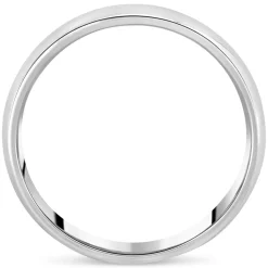 Sterling Silver Gents 5mm Polished Domed Band Ring