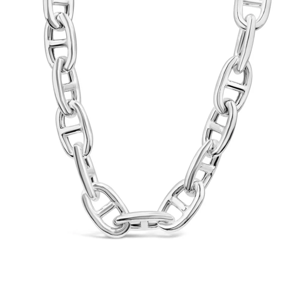 Sterling Silver Large Link 20" Necklet