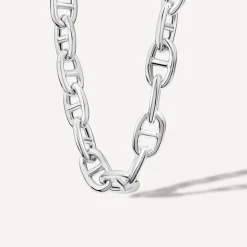 Sterling Silver Large Link 20" Necklet