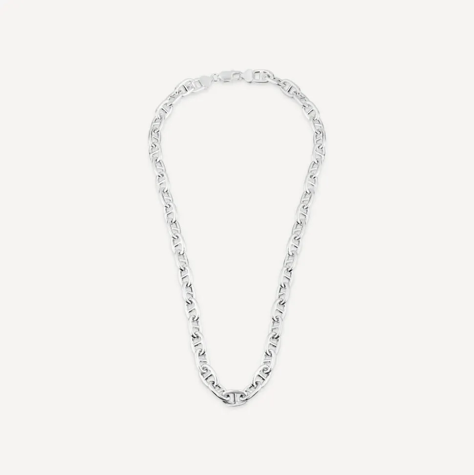 Sterling Silver Large Link 20" Necklet