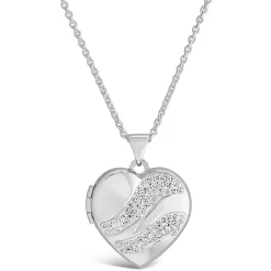 Sterling Silver Locket (Chain Included)