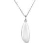 Sterling Silver Pebble Shaped Pendant