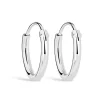 Sterling Silver Small Hoop Earrings