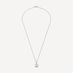 Sterling Silver Small Plain Claddagh Pendant