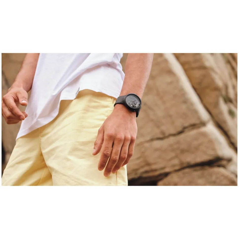 Swatch Big Bold Bioceramic C-Black Strap Watch