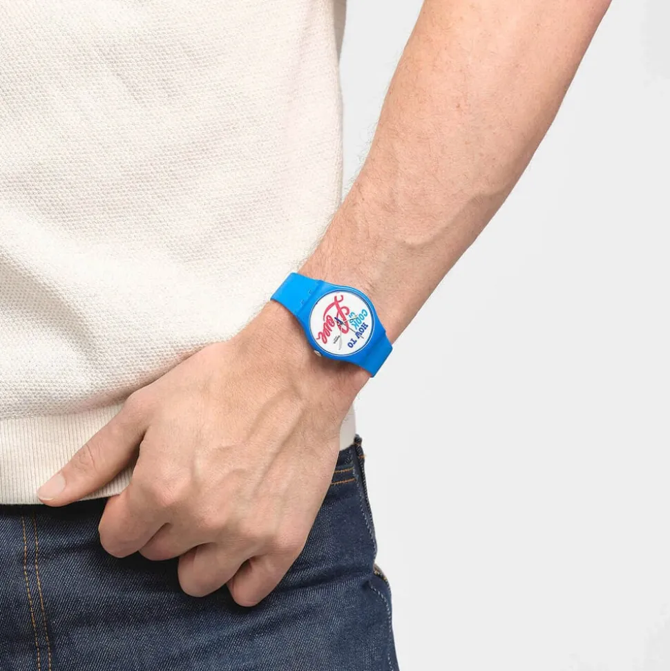 Swatch Recipe For Love 47mm Ble Strap Watch