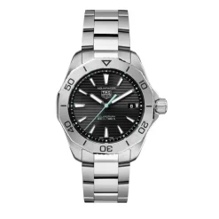 TAG Heuer Aquaracer Professional 200 Solargraph 40mm Black Dial Stainless Steel Bracelet Watch