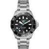 TAG Heuer Aquaracer Professional 300 Date 42mm Black Dial & Ceramic Bezel Steel Bracelet Watch