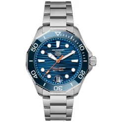 TAG Heuer Aquaracer Professional 300 Date 42mm Blue Dial & Bezel Stainless Steel Bracelet